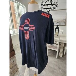 MMA Mens XL‎ Double Sided Fighters Tee Grunge Retro Shirt